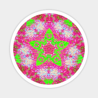 SeaStarInthePondMandala Magnet